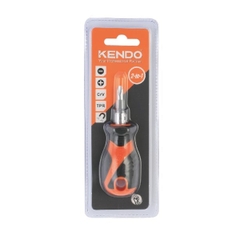Bộ tua vít đổi đầu 2 trong 1 (1 đầu dẹt - 1 đầu bake) Kendo 20217