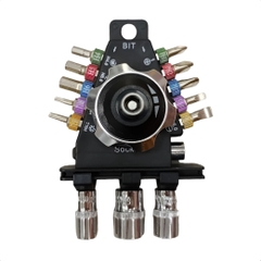 Bộ tua vít vặn góc hẹp đa năng 15 chi tiết Buddy BA0033