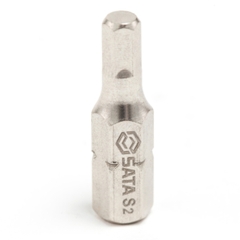 Bộ 5 đầu tua vít thẳng bằng thép dài 25mm Sata 59252