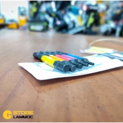 Bộ 5 mũi bắn vít đầu lục giác 2.5,3,4,5,6x65mm Anex ACHX5-65L