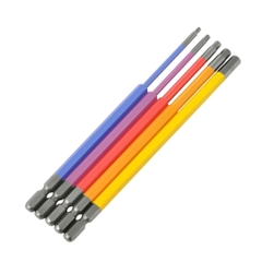 Bộ 5 mũi bắn vít lục giác H2.5,H3,H4,H5,H6 dài 150mm Anex ACHX5-150L