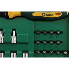 Bộ cờ lê 1/4inch (bộ 60 cái) Sata 09324