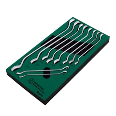 Bộ cờ lê hai đầu vòng 10 chi tiết Sata 09905