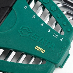 Bộ cờ lê hình chữ L (bộ 10 cái) Sata 09110