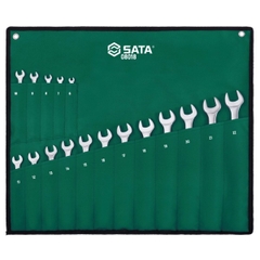 Bộ cờ lê vòng miệng 17 chi tiết Sata 08018
