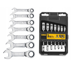 Bộ cờ lê vòng miệng 7 chi tiết hệ mét Dewalt DWMT19261-0