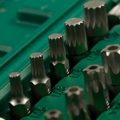 Bộ đầu tuýp dạng gắn tua vít 8mm Sata 09327