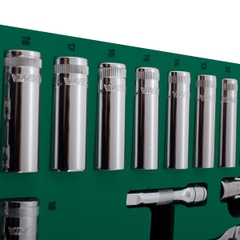 Bộ khay đầu tuýp 33 chi tiết 3/8inch Sata 09902