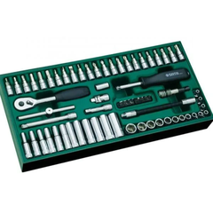 Bộ khay đầu tuýp 66 chi tiết 14inch Sata 09901