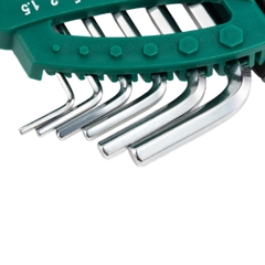 Bộ lục giác 9 chi tiết hệ mét Sata 09103