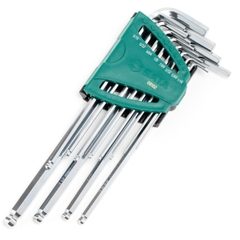 Bộ lục giác đầu bi dài hệ inch Sata 09102