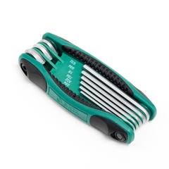 Bộ lục giác hệ Inch Sata 09122 gập 9 chi tiết