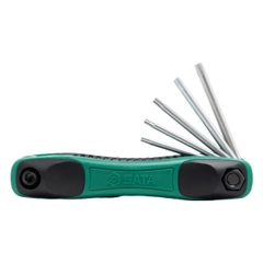 Bộ lục giác sao loại gập 8 chi tiết Sata 09123