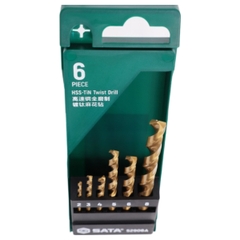Bộ mũi khoan xoắn (bộ 6 cái) Sata 52906A