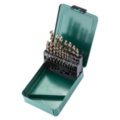 Bộ mũi khoan xoắn Cobalt HSS (bộ 19 cái) Sata 52819