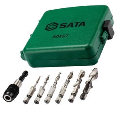 Bộ mũi khoan xoắn HSS (bộ 7 cái) Sata 50457