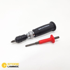 Bộ tua vít đóng kèm đầu mở vít tòe đầu Anex No.1903-NS