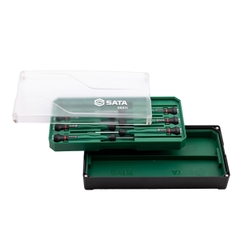 Bộ tua vít nhỏ đầu dẹp (bộ 6 cái) Sata 09311