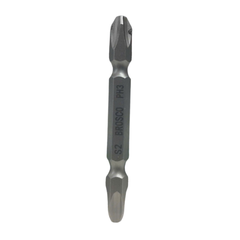 [Bán lẻ] Mũi vít bake 2 đầu (6.35mm) bằng thép S2 PH2PH2 x 65mm Brosco BR2PH2C635065
