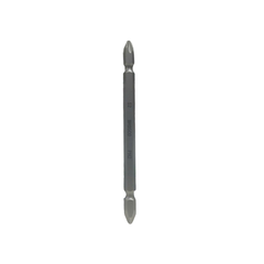 Mũi vít bake 2 đầu (6.35mm) bằng thép S2 PH2PH2 x 110mm (vỉ 10 cái) Brosco BR2PH2C635110
