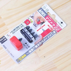 Bộ đầu vít Nhật Bản có đế nam châm Anex 59-5B