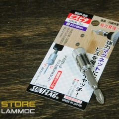 Nam châm giữ vít + vặn vít 2 đầu SUNFLAG No.BSP-65