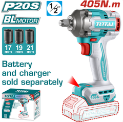 Máy Siết Bulong TOTAL TIWLI20451 Pin Lithium ion 20v - Thân máy