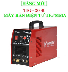 Máy hàn điện tử Poney TIG/MMA TIG-200B