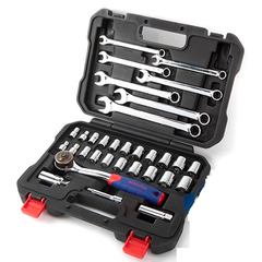 Bộ tuýp đa năng nhân đôi tốc độ Workpro W003001, 32 chi tiết