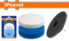 Bộ 3 miếng chà sàn và đế tròn 3.5