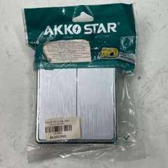 Công tắc đôi 2 chiều AKKO STAR 04058D
