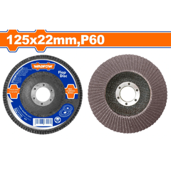 Nhám xếp nâu 125x22mm P60 Wadfow WYL2302