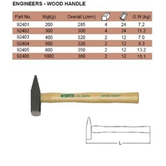 Búa cơ khí cán gỗ 500g Sata 92404
