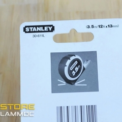 Thước kéo (cuộn) 3.5m bọc cao su Stanley 30-611L