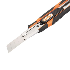 Dao rọc giấy 18mm lưỡi tự rút siêu an toàn Kendo 30611