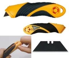 Dao rọc cáp KDS SA-11B cán nhựa tự rút an toàn