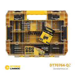 Bộ mũi khoan và mũi bắn vít Dewalt 75 chi tiết DT70764-QZ