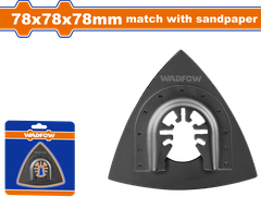 Đế chà nhám tam giác (cho máy cắt gọc đa năng) WADFOW WMA8K80