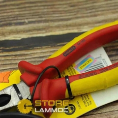 Kìm mỏ nhọn mỏ cong cách điện 1000v 8inch 200mm Stanley 84-008