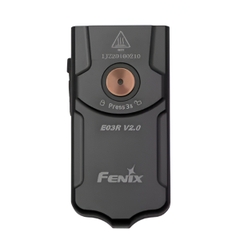 Đèn pin ngoài trời V2 màu đen Fenix FN-E03RV2-BK