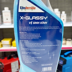 Dung dịch vệ sinh làm sạch kính 600ml Ekokemika X-GLASSY