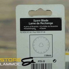 Bộ Lưỡi dao rọc giấy lăn tròn 28mm KDS RTB-28