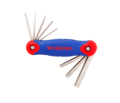 Bộ lục giác xếp gọn 8 chi tiết WORKPRO W022002