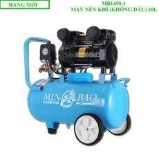 Máy nén khí không dầu 30lit Minbao MB1490-1