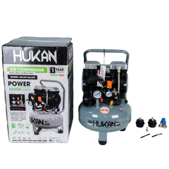 Máy nén khí không dầu 16L-3HP, công suất 2200W Hukan G2-AC16L-LUX