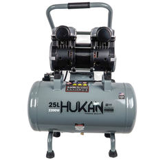 Máy nén khí không dầu 25L-3HP, công suất 2200W Hukan G2-AC25L-LUX