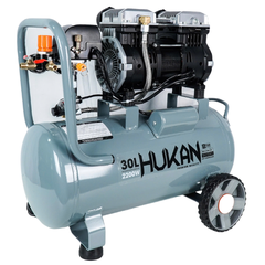 Máy nén khí không dầu 30L-3HP, công suất 2200W Hukan G2-AC30L-LUX