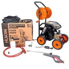 Máy rửa xe 3500W, có chỉnh áp, chống giật Gen 2 Hukan G2-RCA3500