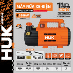 Máy rửa xe điện 3200W có chỉnh áp (GEN3) Hukan G3P14-R9