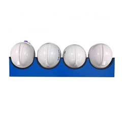 Giá treo nón bảo hộ lao động 4 nón Ally QT-BBH01-A4